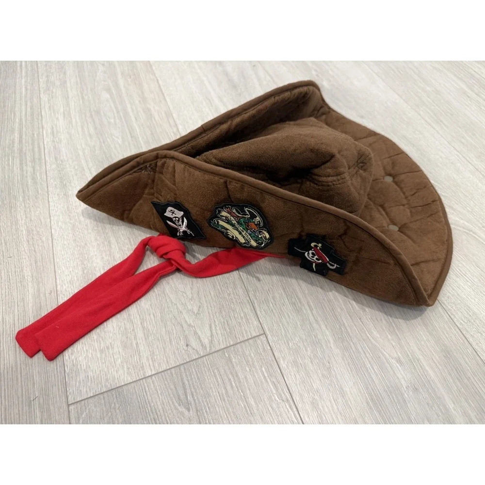 Disney Pirates Of The Caribbean Hat Jack Sparrow YOUTH KIDS Buccaneer